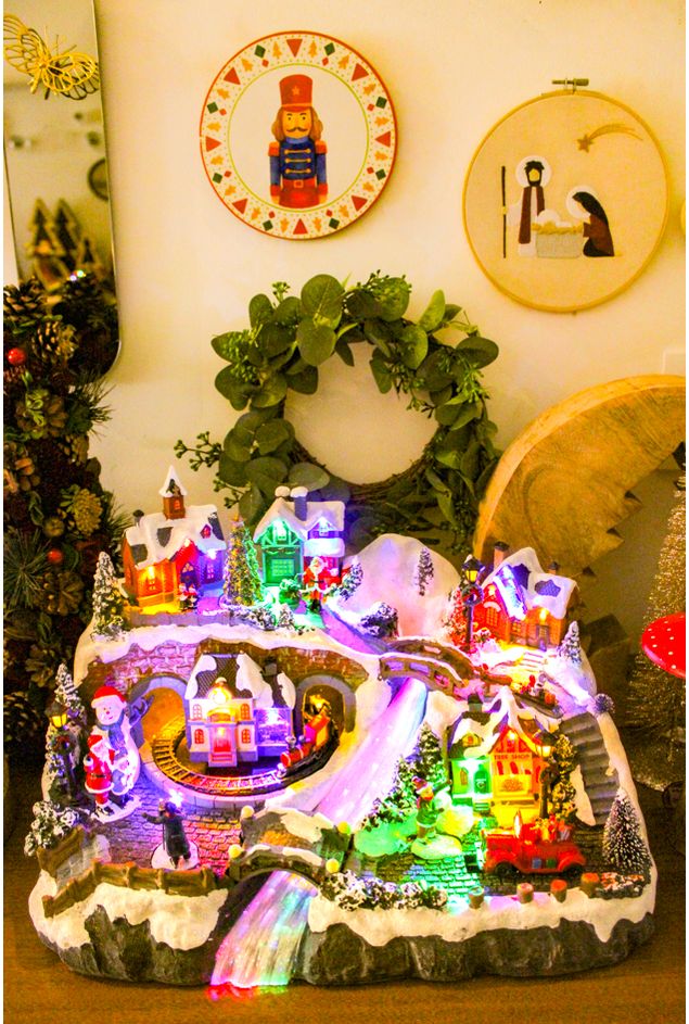 Vila Decorativa Natalina Natal -6-